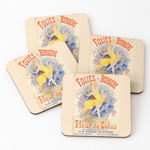 Item preview, Vintage poster for the Folies Bergere designed and sold by stevepaint.