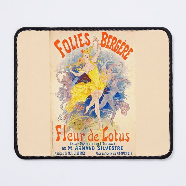 Item preview, Vintage poster for the Folies Bergere designed and sold by stevepaint.