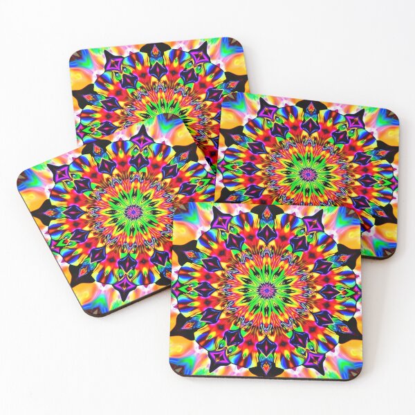 Item preview, Retro-Inspired Spiral Kaleidoscope Pattern designed and sold by HLPsychDesigns.