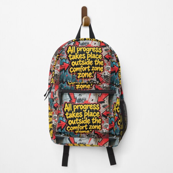 Item preview, “All progress takes place outside the comfort zone” designed and sold by casamomo.