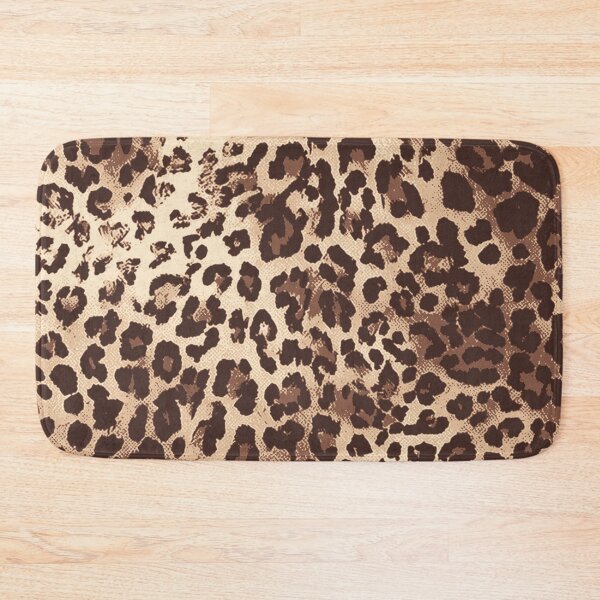 Item preview, Bold Classic Leopard Pattern Animal Print in Warm Brown and Tan Tones designed and sold by trajeado14.
