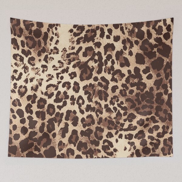 Item preview, Bold Classic Leopard Pattern Animal Print in Warm Brown and Tan Tones designed and sold by trajeado14.