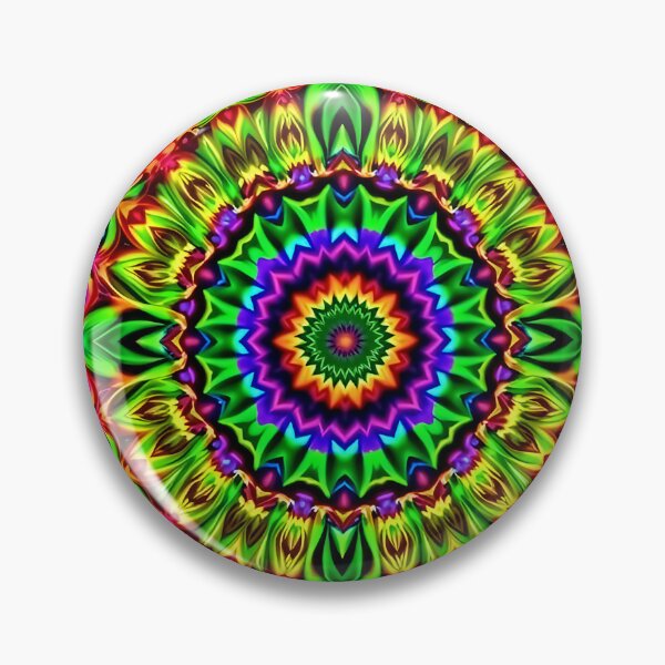Item preview, Radiating Mandala Kaleidoscope Visual designed and sold by HLPsychDesigns.