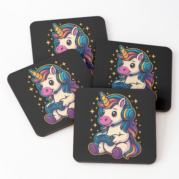 Item preview, Gaming Unicorn designed and sold by Samotivation.