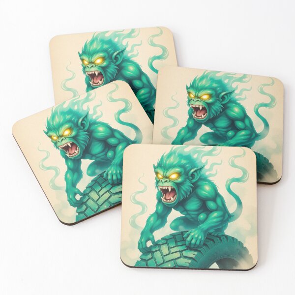 Item preview, Green Monkey  designed and sold by MatrixTattoo.