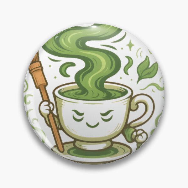 Item preview, Brew Magic Matcha Tea Cup Kawaii Japanese Green Tea Lover designed and sold by Alchemy Ink.