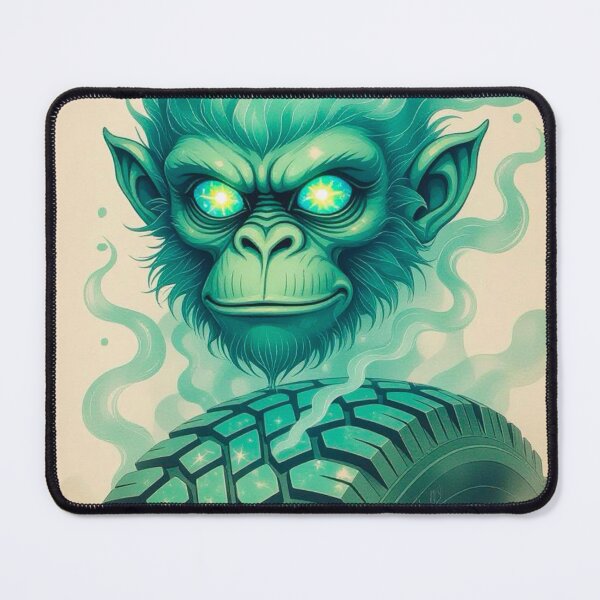 Item preview, Green Monkey Machine  designed and sold by MatrixTattoo.