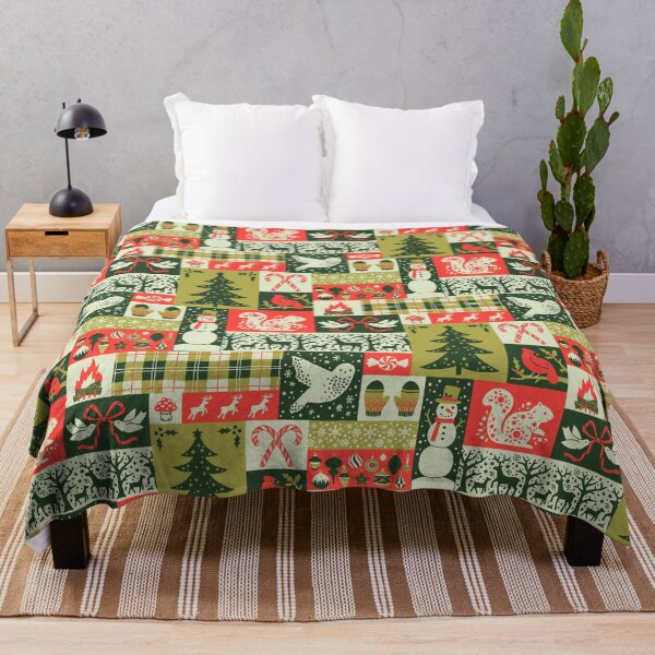 Item preview, Vintage Christmas Patchwork designed and sold by Camille Chew.