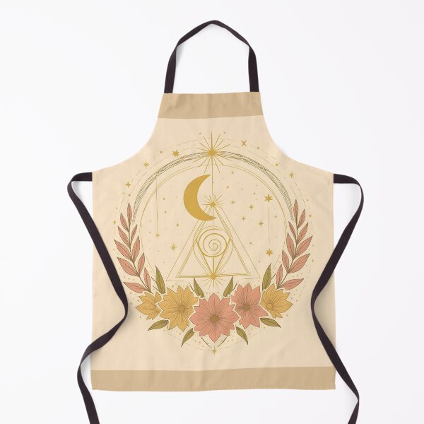 Item preview, Luminous Altar of Rebirth – Golden Floral Geometry Luminous Altar of Rebirth – Golden Floral Geometry designed and sold by 	aluzia.design.