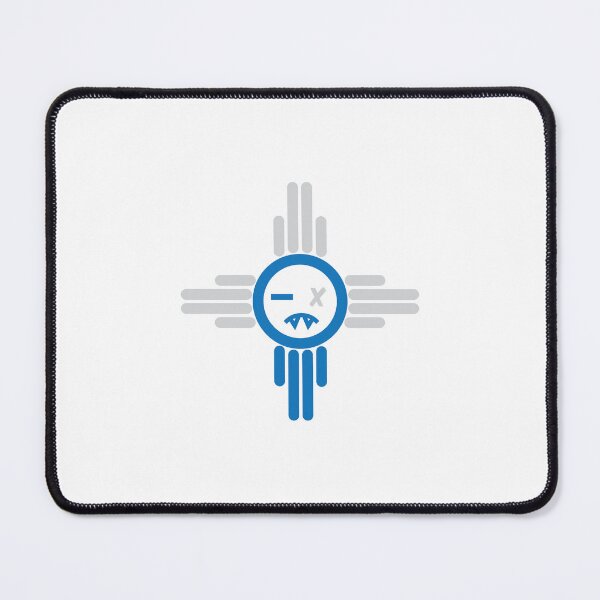 Item preview, Zia Monster - Blue & Grey designed and sold by BazookaWits.
