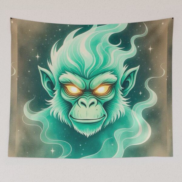 Item preview, Demon Monkey  designed and sold by MatrixTattoo.