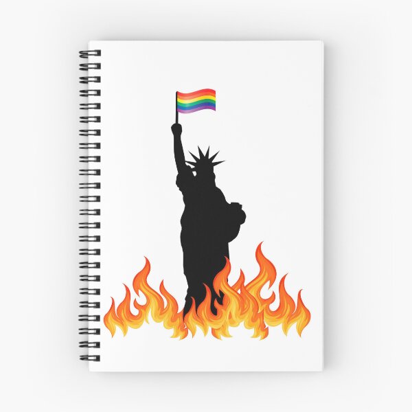Item preview, Statue of Liberty On Fire designed and sold by UnitedDems.