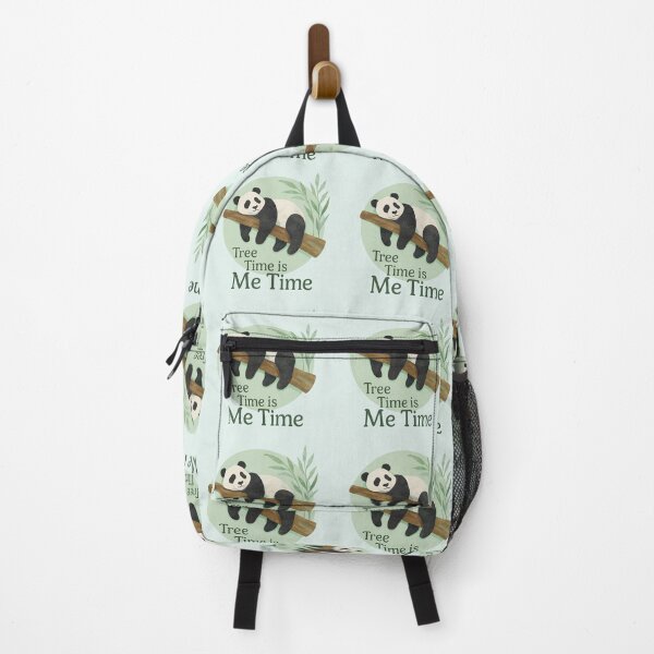 Item preview, Tree Time is Me Time – Watercolor Panda Poster & Sticker designed and sold by Nara8.