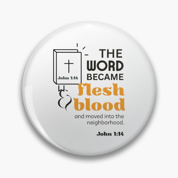 Item preview, The WORD became flesh designed and sold by Nathlee-R-Grant.