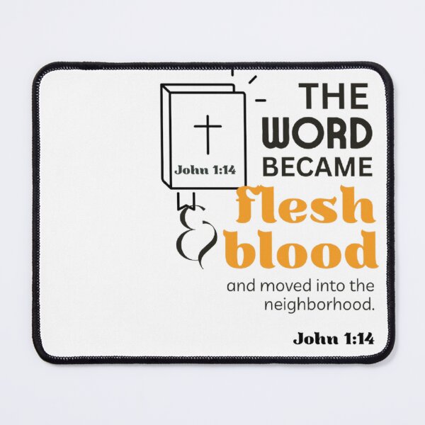 Item preview, The WORD became flesh designed and sold by Nathlee-R-Grant.