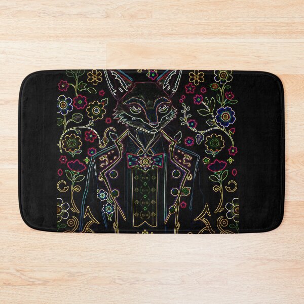 Item preview, Fox and Flower Motive Patern designed and sold by Kiofox.