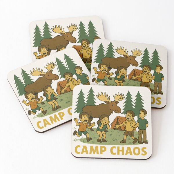 Item preview, Wild Moose Mayhem – Campground Rampage designed and sold by Camp Chaos by Wharf Wreckers.