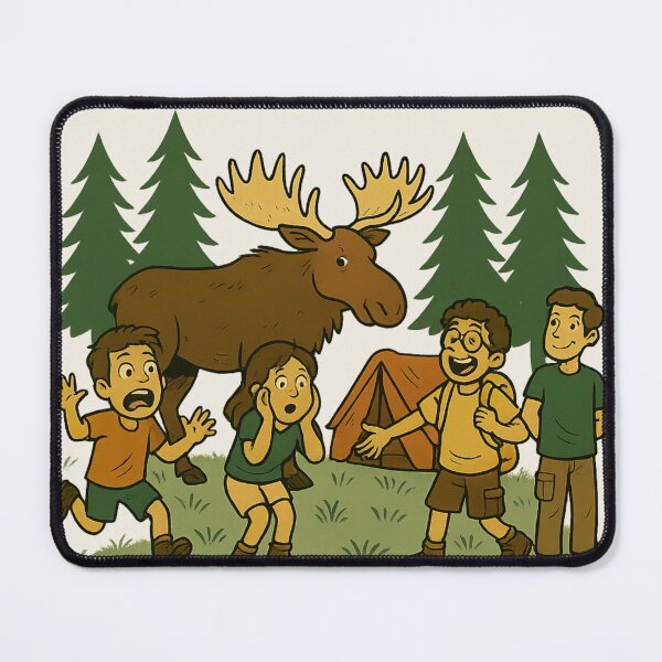 Item preview, Wild Moose Mayhem – Campground Rampage designed and sold by Camp Chaos by Wharf Wreckers.