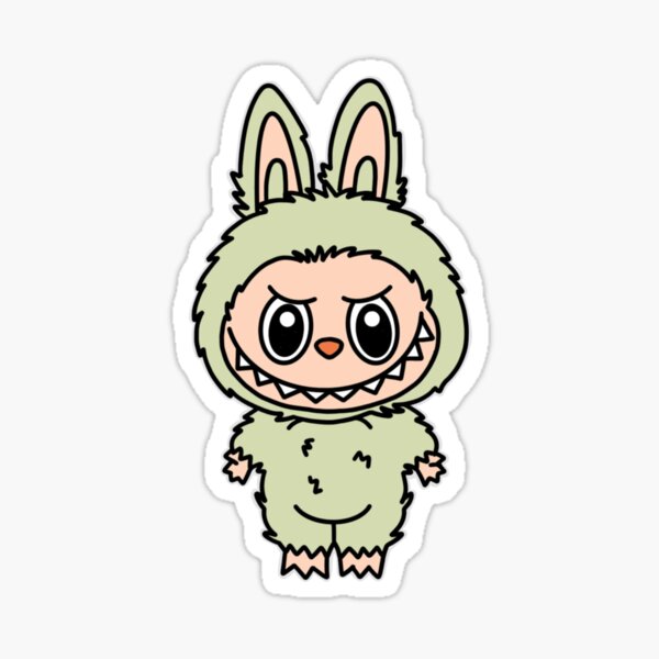 Item preview, Green Grape Labubu designed and sold by crystalwolfea.