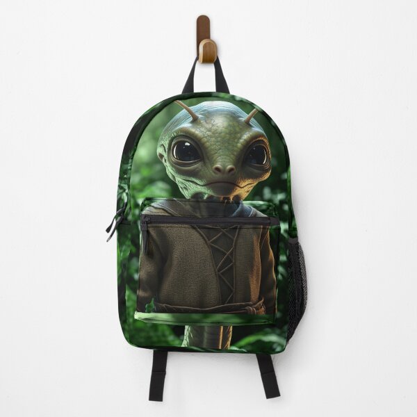 Item preview, Creepy Looking Green Long Neck Alien designed and sold by MattBStickers.