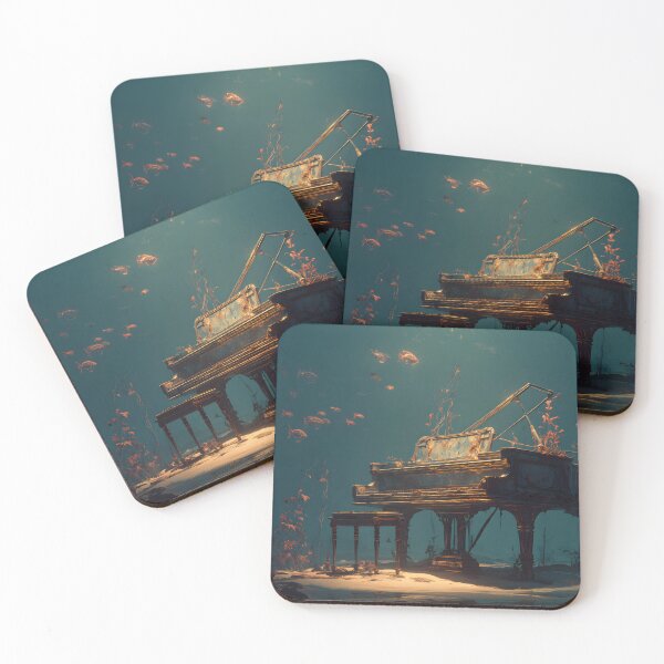 Item preview, The Forgotten Melody Beneath the Waves designed and sold by oanaunciuleanu.