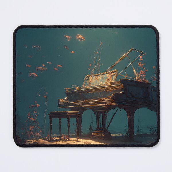 Item preview, The Forgotten Melody Beneath the Waves designed and sold by oanaunciuleanu.