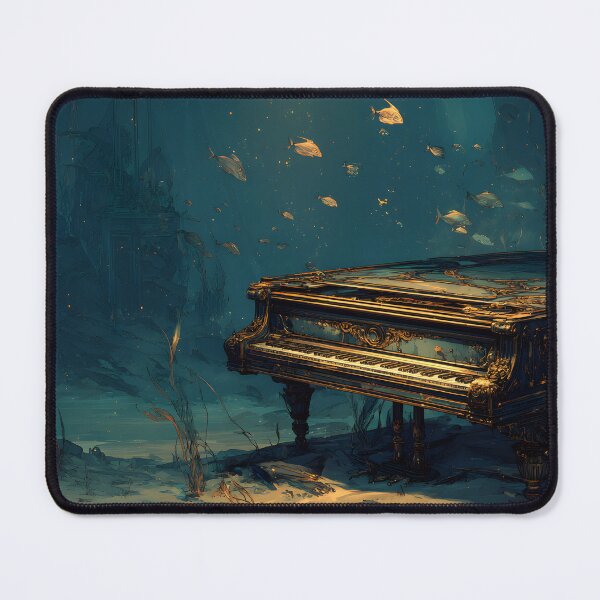 Item preview, The Forgotten Melody Beneath the Waves designed and sold by oanaunciuleanu.