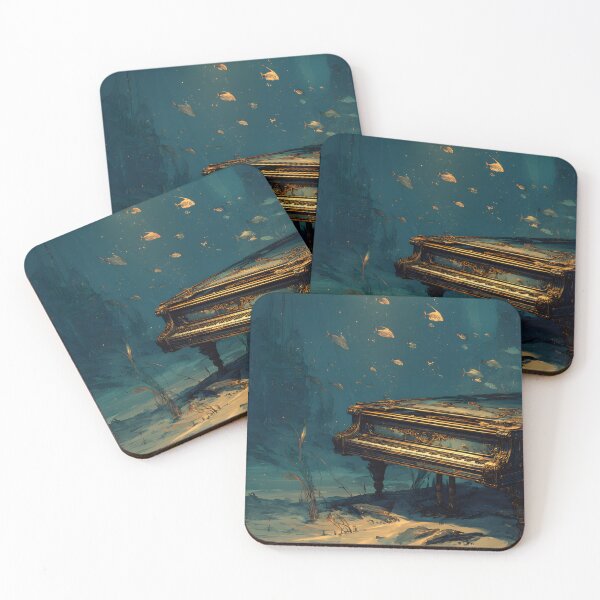 Item preview, The Forgotten Melody Beneath the Waves designed and sold by oanaunciuleanu.