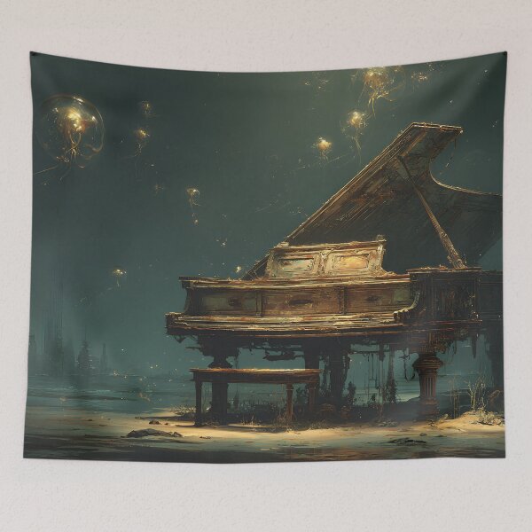 Item preview, The Forgotten Melody Beneath the Waves designed and sold by oanaunciuleanu.