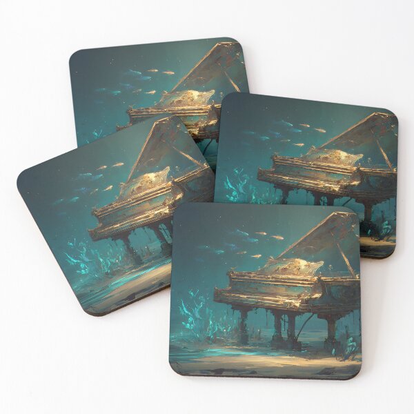Item preview, The Forgotten Melody Beneath the Waves designed and sold by oanaunciuleanu.