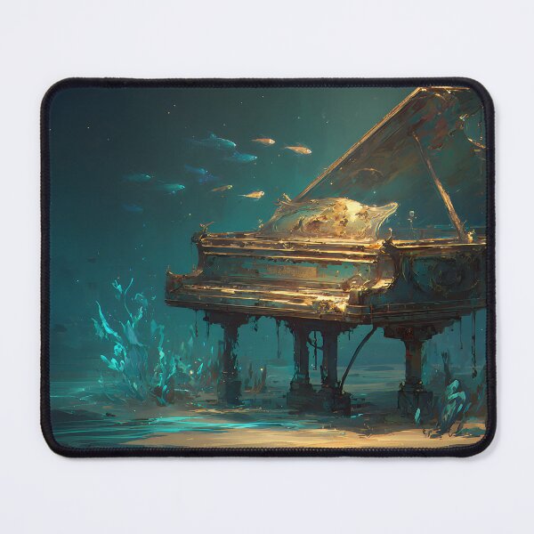 Item preview, The Forgotten Melody Beneath the Waves designed and sold by oanaunciuleanu.