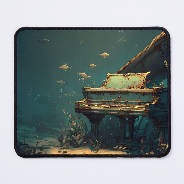 Item preview, The Forgotten Melody Beneath the Waves designed and sold by oanaunciuleanu.