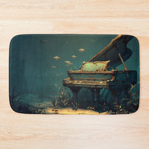 Item preview, The Forgotten Melody Beneath the Waves designed and sold by oanaunciuleanu.