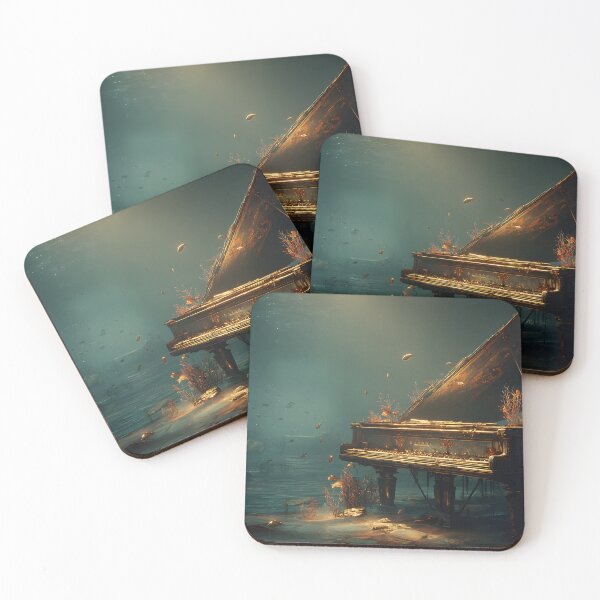 Item preview, The Forgotten Melody Beneath the Waves designed and sold by oanaunciuleanu.