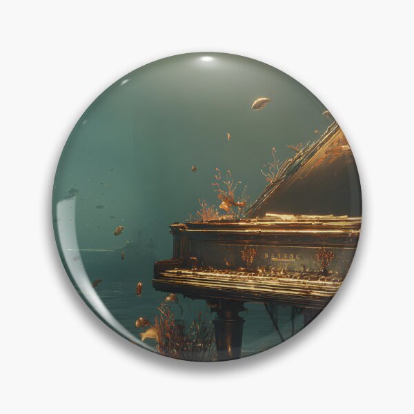 Item preview, The Forgotten Melody Beneath the Waves designed and sold by oanaunciuleanu.