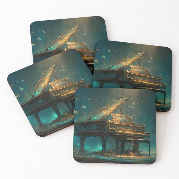 Item preview, The Forgotten Melody Beneath the Waves designed and sold by oanaunciuleanu.