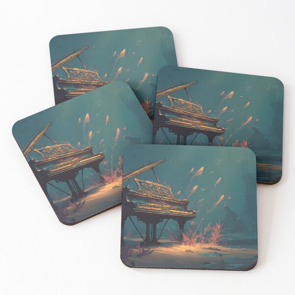 Item preview, The Forgotten Melody Beneath the Waves designed and sold by oanaunciuleanu.