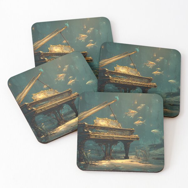 Item preview, The Forgotten Melody Beneath the Waves designed and sold by oanaunciuleanu.