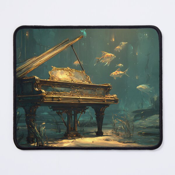 Item preview, The Forgotten Melody Beneath the Waves designed and sold by oanaunciuleanu.