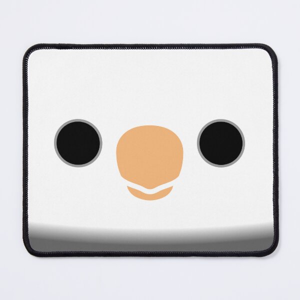Item preview, The face of a white-faced pied male cockatiel designed and sold by INKOYADO.