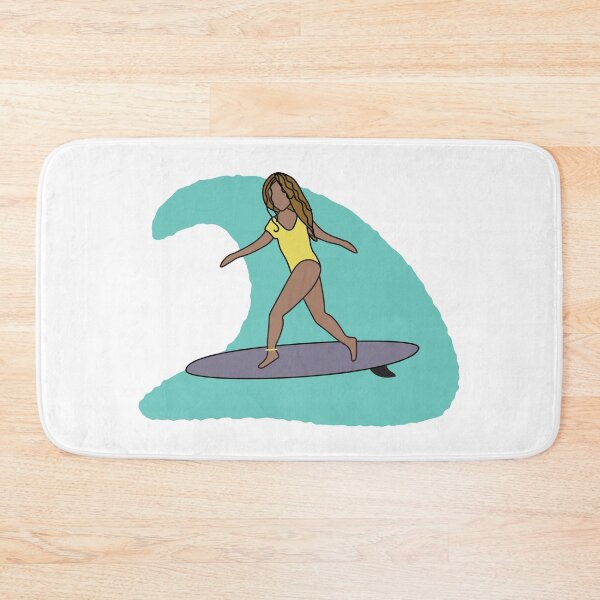 Item preview, Surfer Girl on a Wave designed and sold by derbyks.