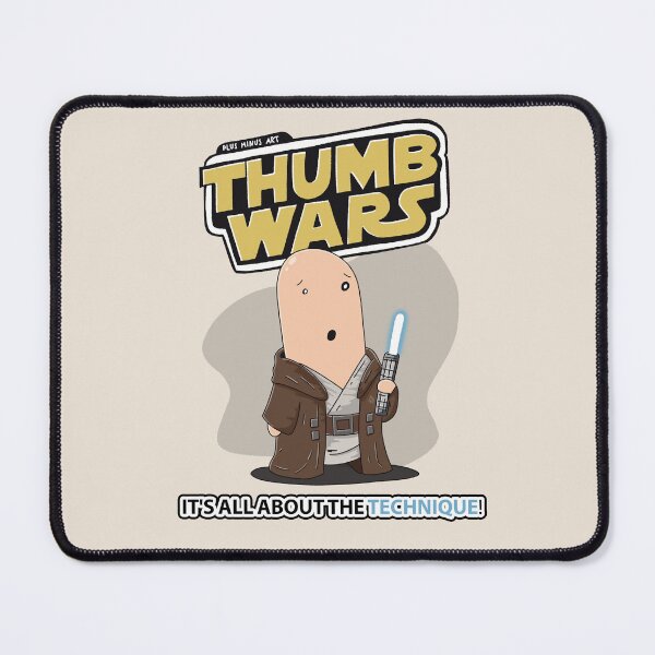 Item preview, ThumbsUp - Thumb Wars - "It's all about the technique!" Jedi designed and sold by PlusminusMedia.