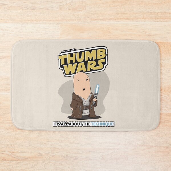 Item preview, ThumbsUp - Thumb Wars - "It's all about the technique!" Jedi designed and sold by PlusminusMedia.