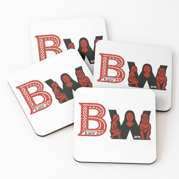 Item preview, BKANR WARE Polynesian Tribal & Cultural Logo – Red & Black Minimalist Design designed and sold by BKANRwear.