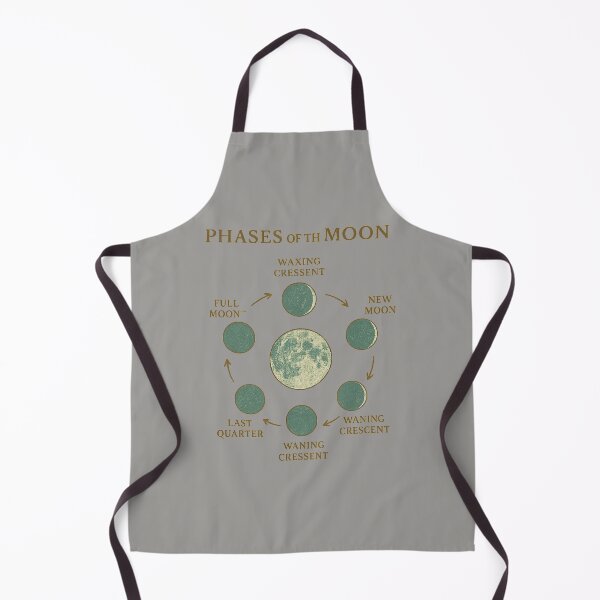 Item preview, Vintage Moon Phases Celestial Astronomy Chart - Lunar Cycle Mystical Boho Design designed and sold by freackly.
