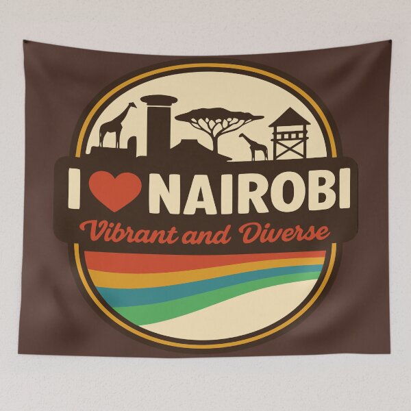 Item preview, I Love Nairobi designed and sold by Wissam Ramadan.