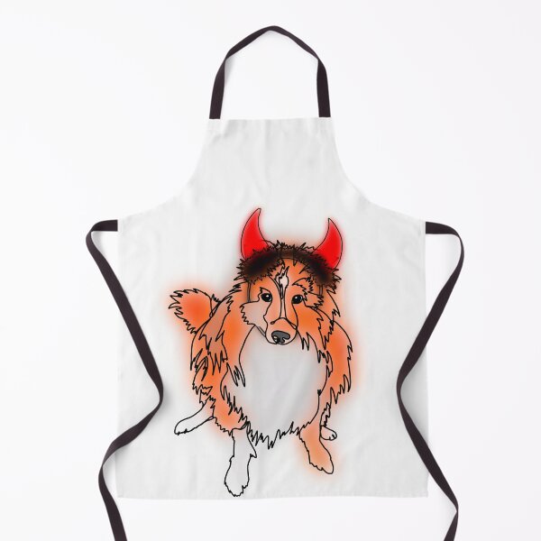 Item preview, Josh the Sheltie Wearing an Devil Horns – animalzinhats designed and sold by Ashley’sAnimalz.