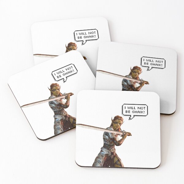 Item preview, I Will Not Be Ghaik designed and sold by Kayleigh DeWalt.