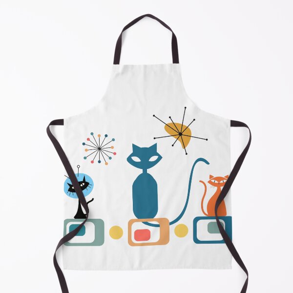 Item preview, Mid-Century Modern Cats – Retro Atomic Space Age T-Shirt designed and sold by ChrisArnold.