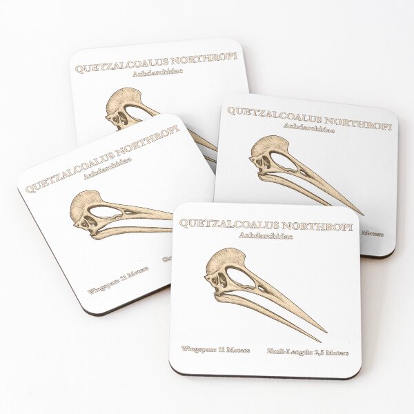 Item preview, Quetzalcoatlus Northropi – Vintage Dinosaur Skull Illustration designed and sold by SlatoMato.